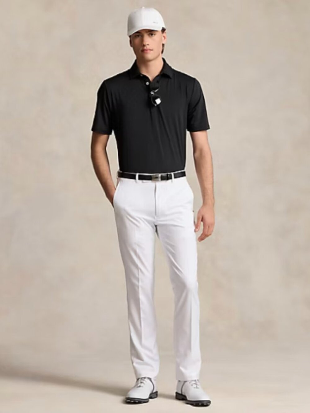NEW RLX RALPH LAUREN Classic Fit Performance Polo Shirt Short Sleeve Black XL - Picture 9 of 11